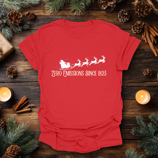 Reindeer Powered Christmas T-Shirt