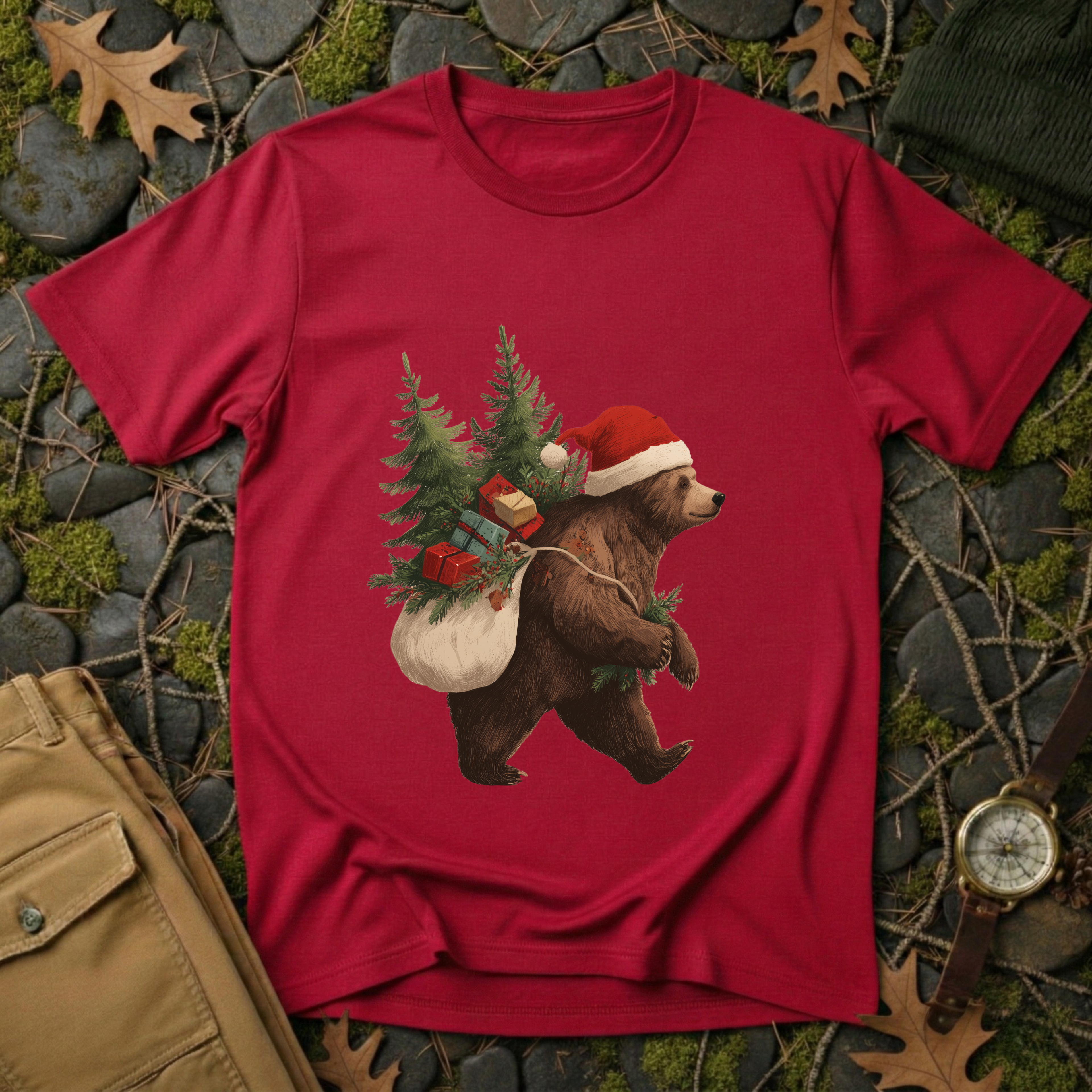 Bear-y Merry Deliveries T-Shirt
