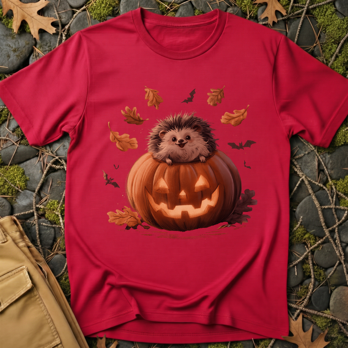 Pumpkin Hedgehog T-Shirt