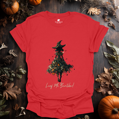 Leaf Me Bewitched Witch T-Shirt