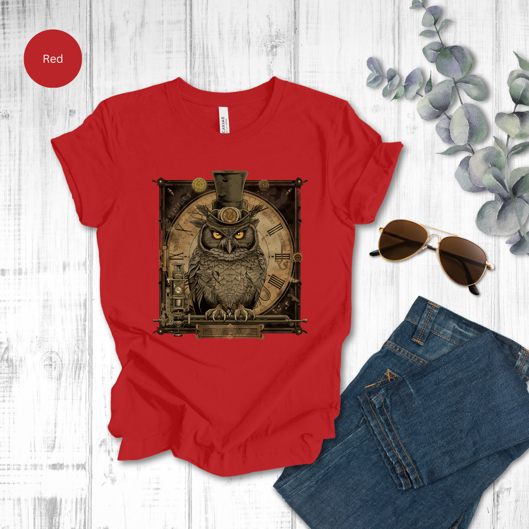 Owl Of Time T-Shirt