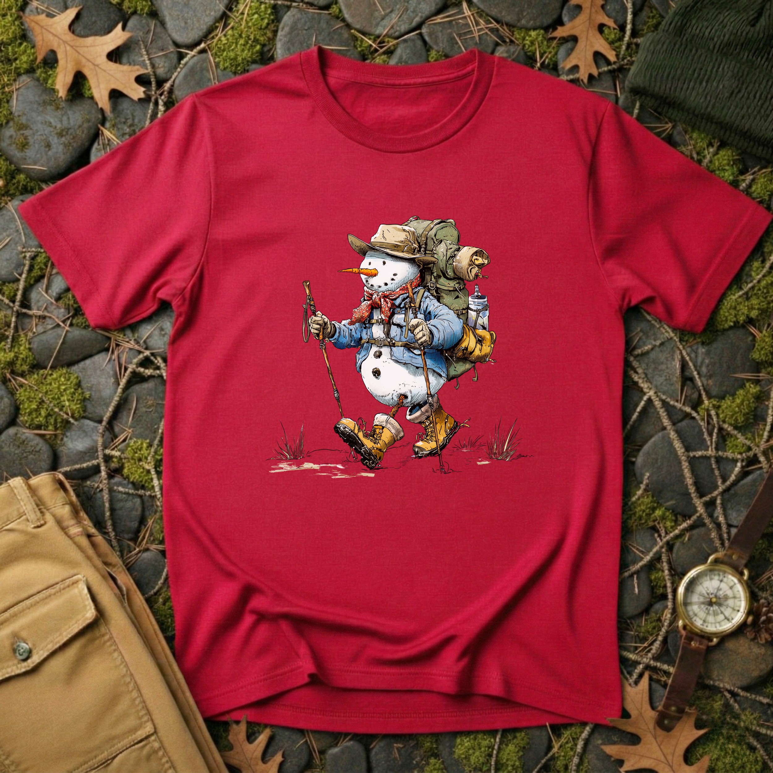 Trailblazing Snowman T-Shirt