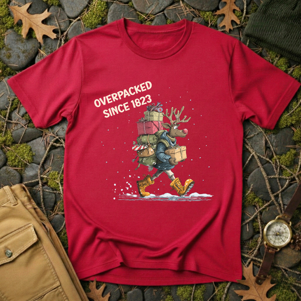 Overpacked Since 1823 Christmas T-Shirt