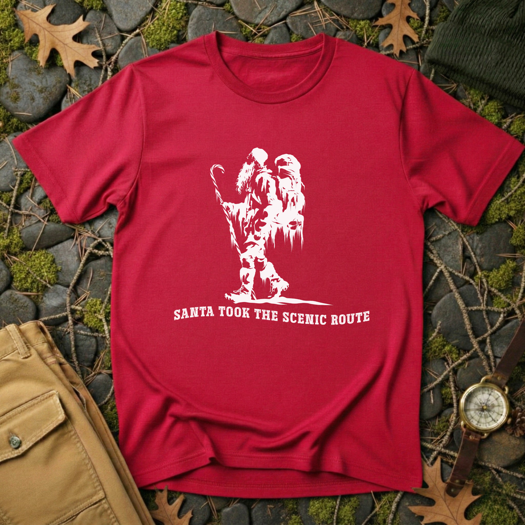 Santa Took the Scenic Route T-Shirt