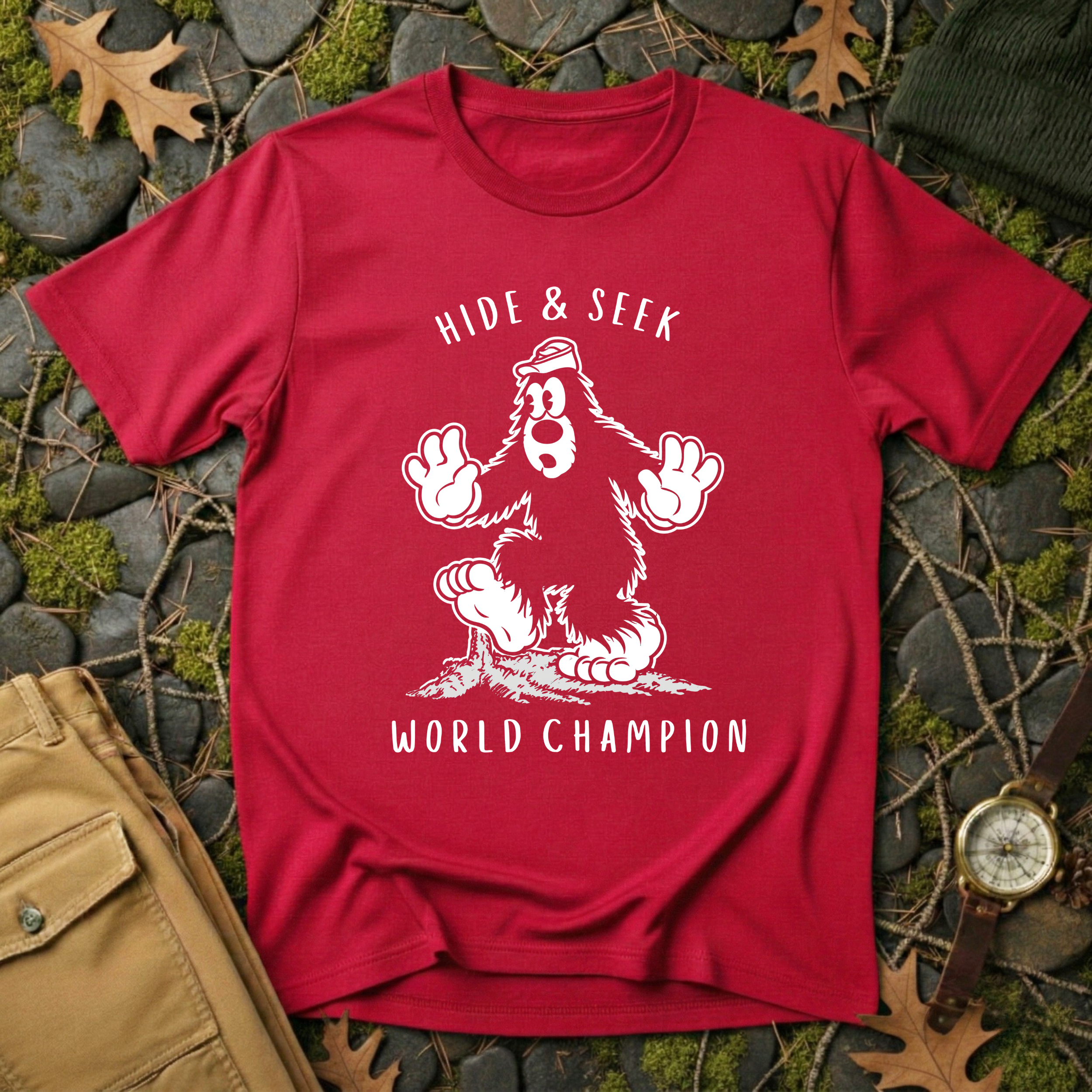 Hide & Seek Bigfoot T-Shirt