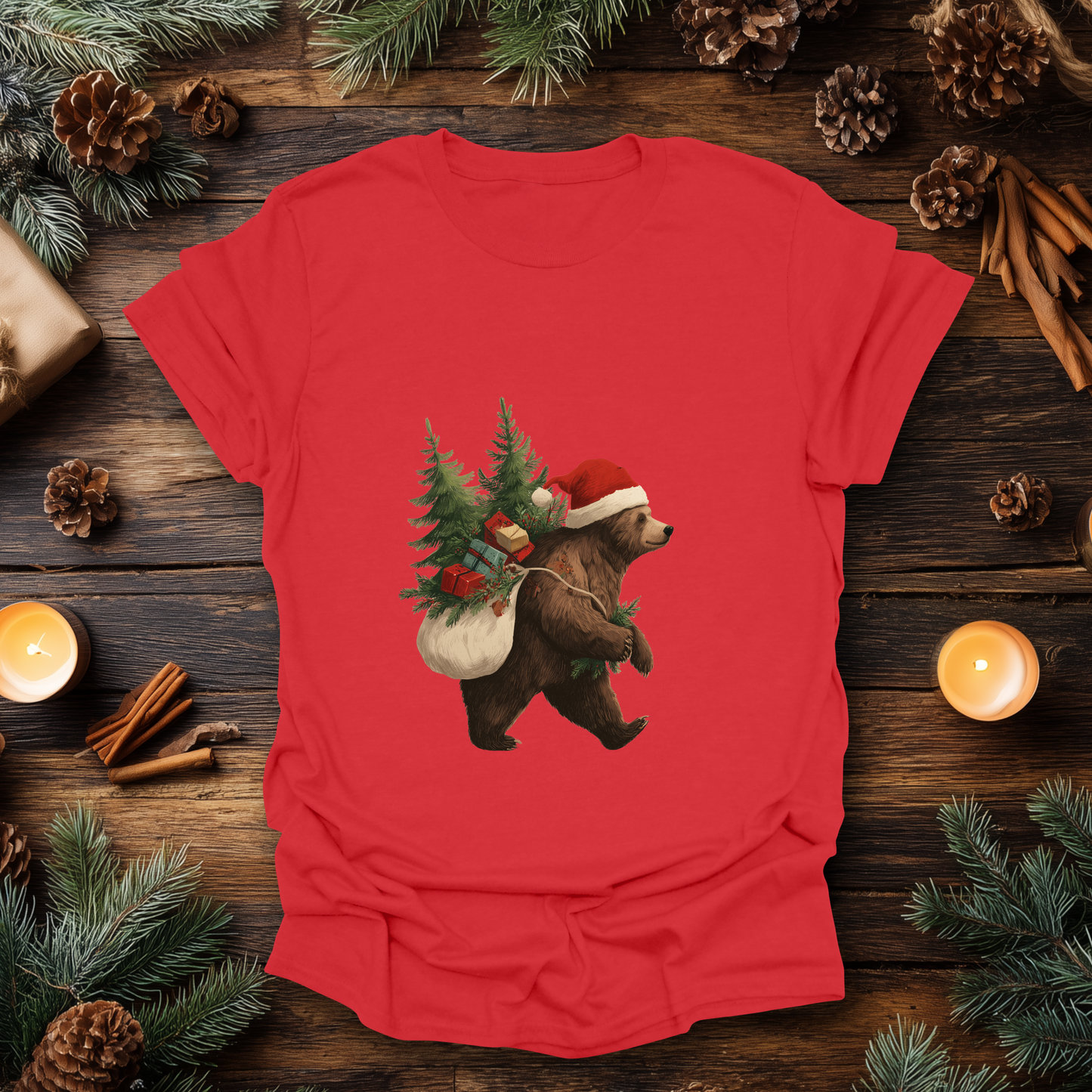 Bear-y Merry Deliveries T-Shirt