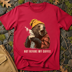 Not Before My Coffee Bear T-Shirt