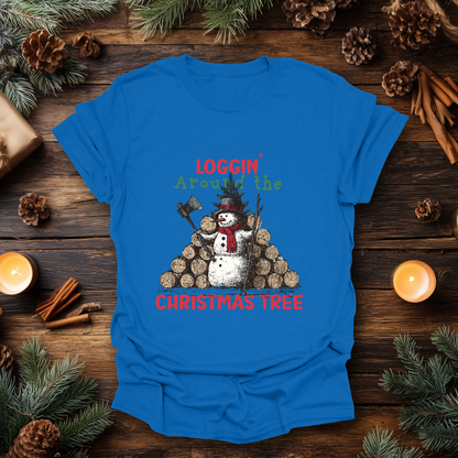 Loggin’ Around the Christmas Tree T-Shirt