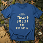 Chasing Sunsets, Not Deadlines T-Shirt
