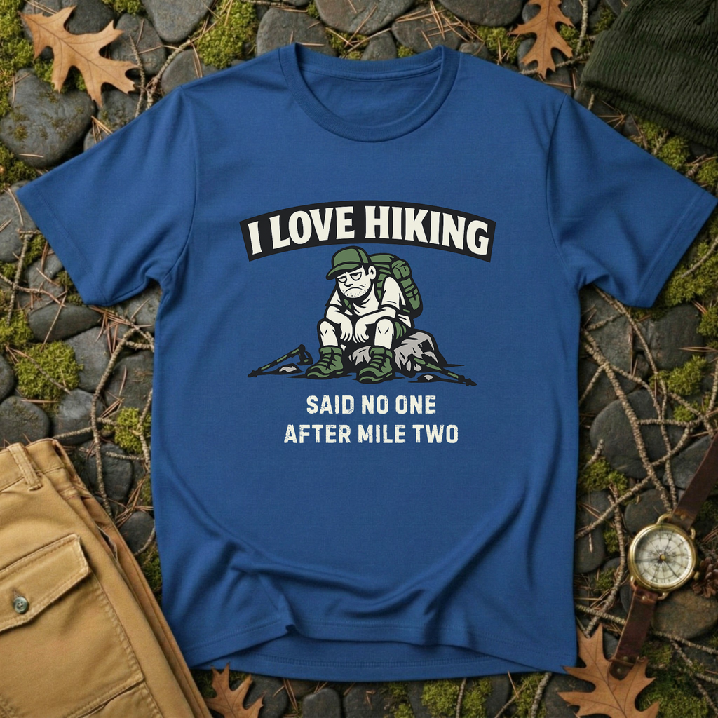 Male Hate Hiking T-Shirt