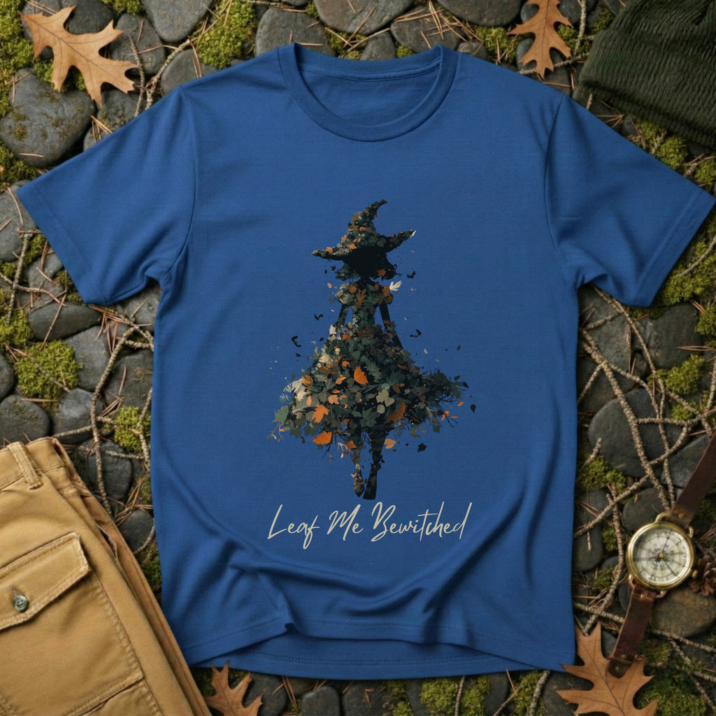 Leaf Me Bewitched Witch T-Shirt