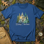 “Merry Christmas” Forest Tree T-Shirt