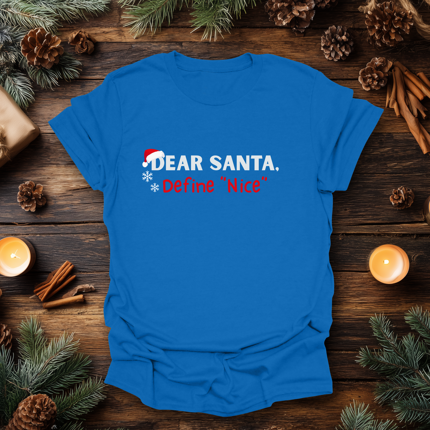 Dear Santa, Define “Nice” T-Shirt