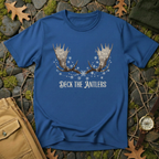 “Deck the Antlers” Christmas T-Shirt