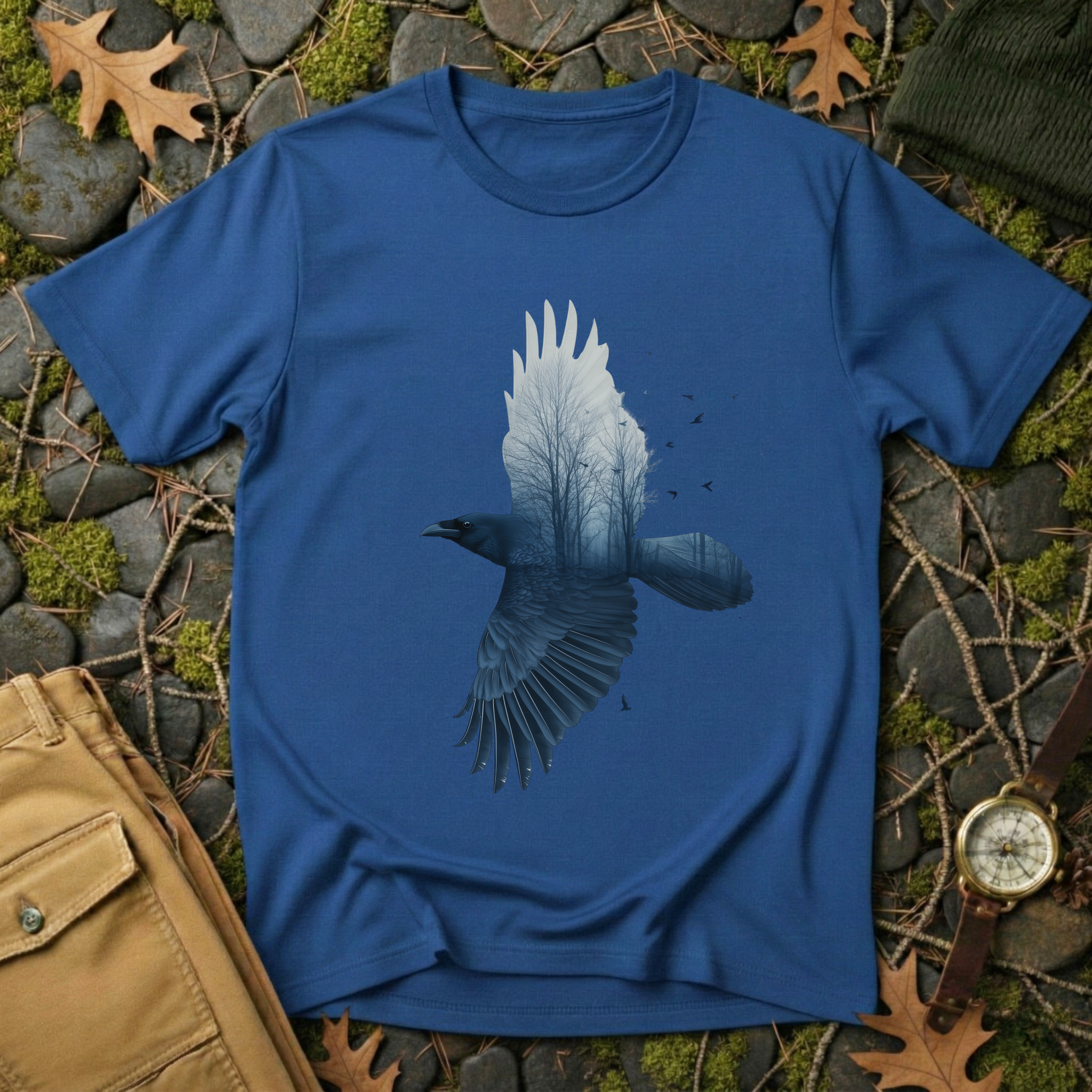 Shadow Flight Crow T-Shirt