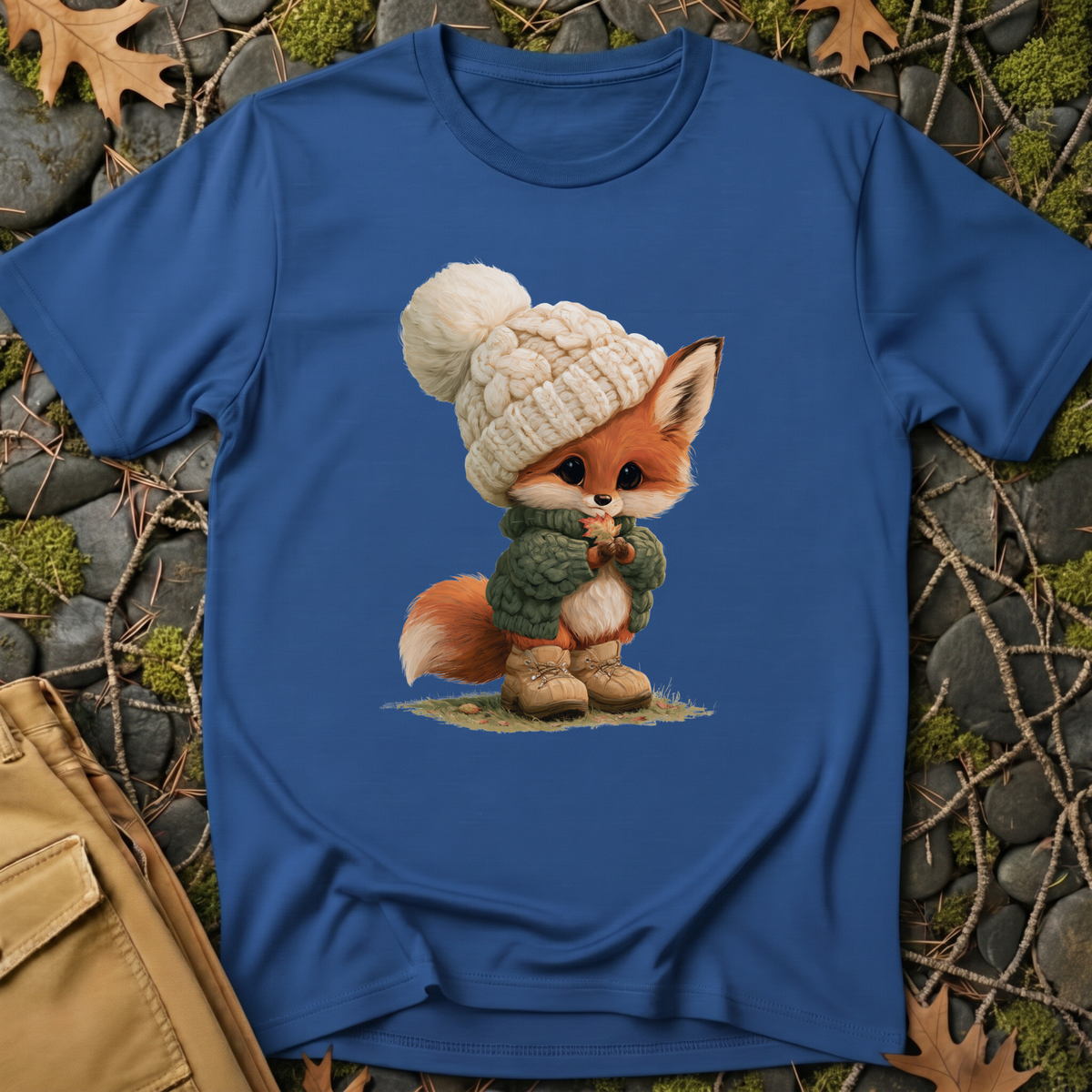 Cozy Autumn Fox T-Shirt