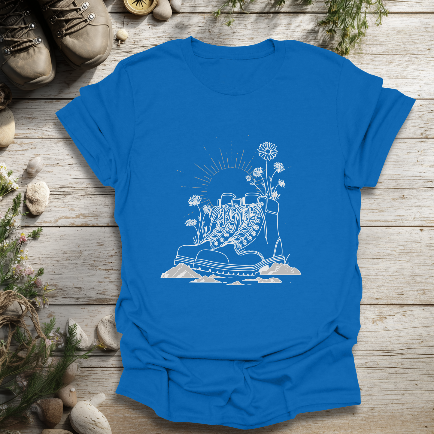 Sunrise Trail Boots T-Shirt