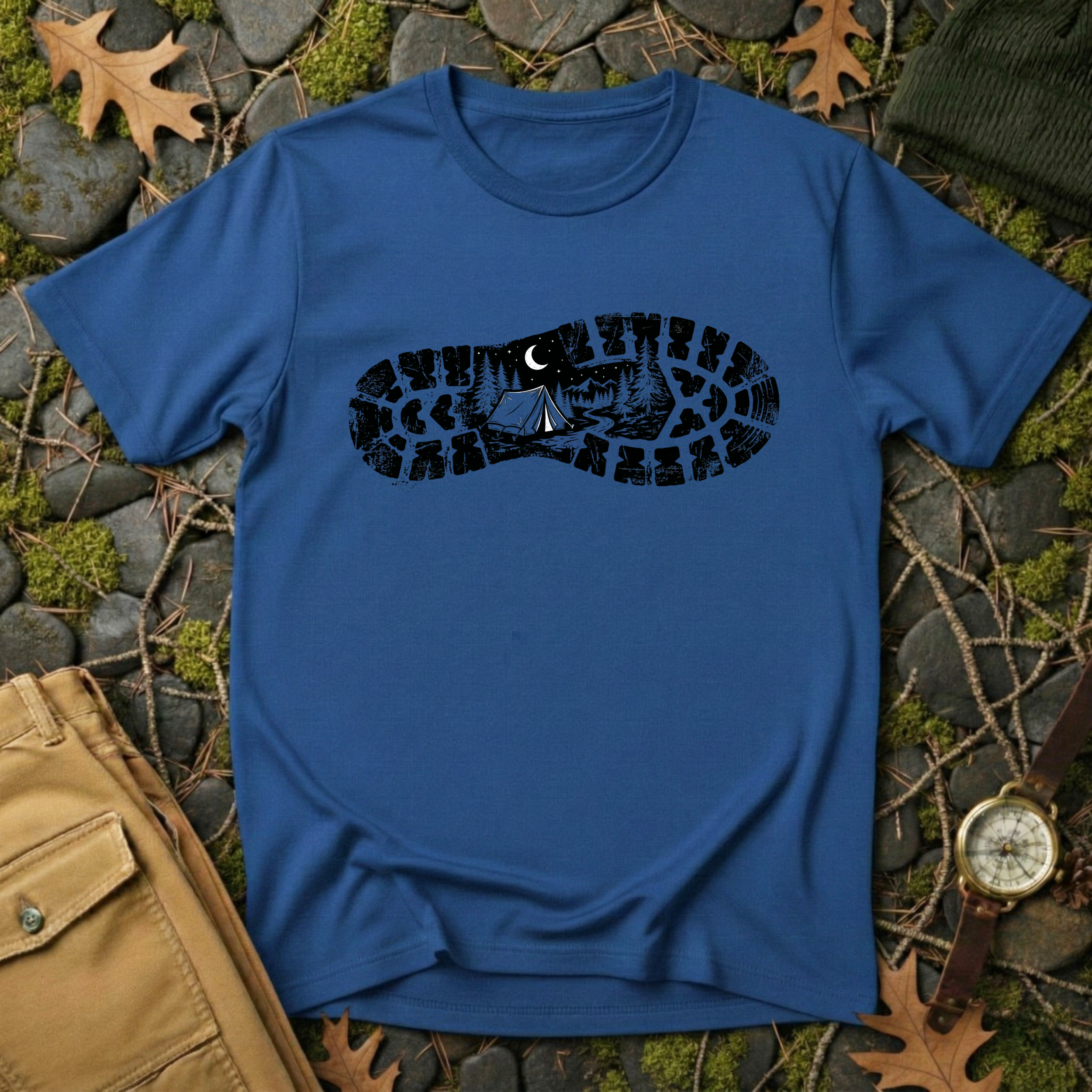 Trail Print T-Shirt