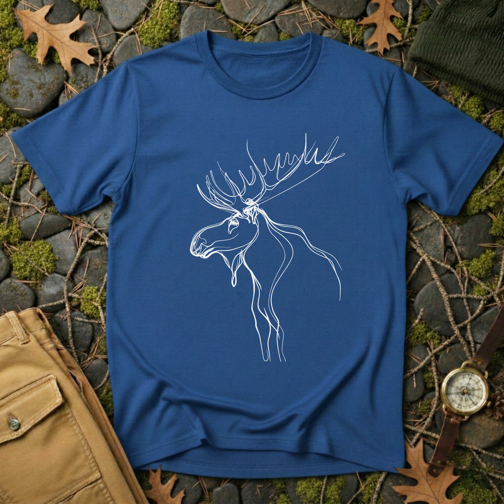 Minimalist Moose T-Shirt