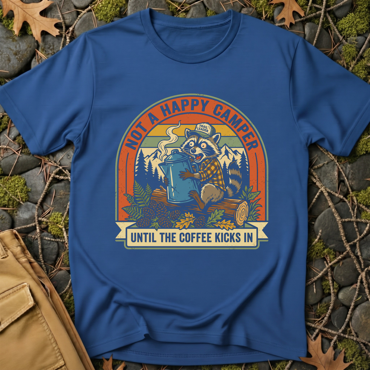 Happy Camper Raccoon T-Shirt
