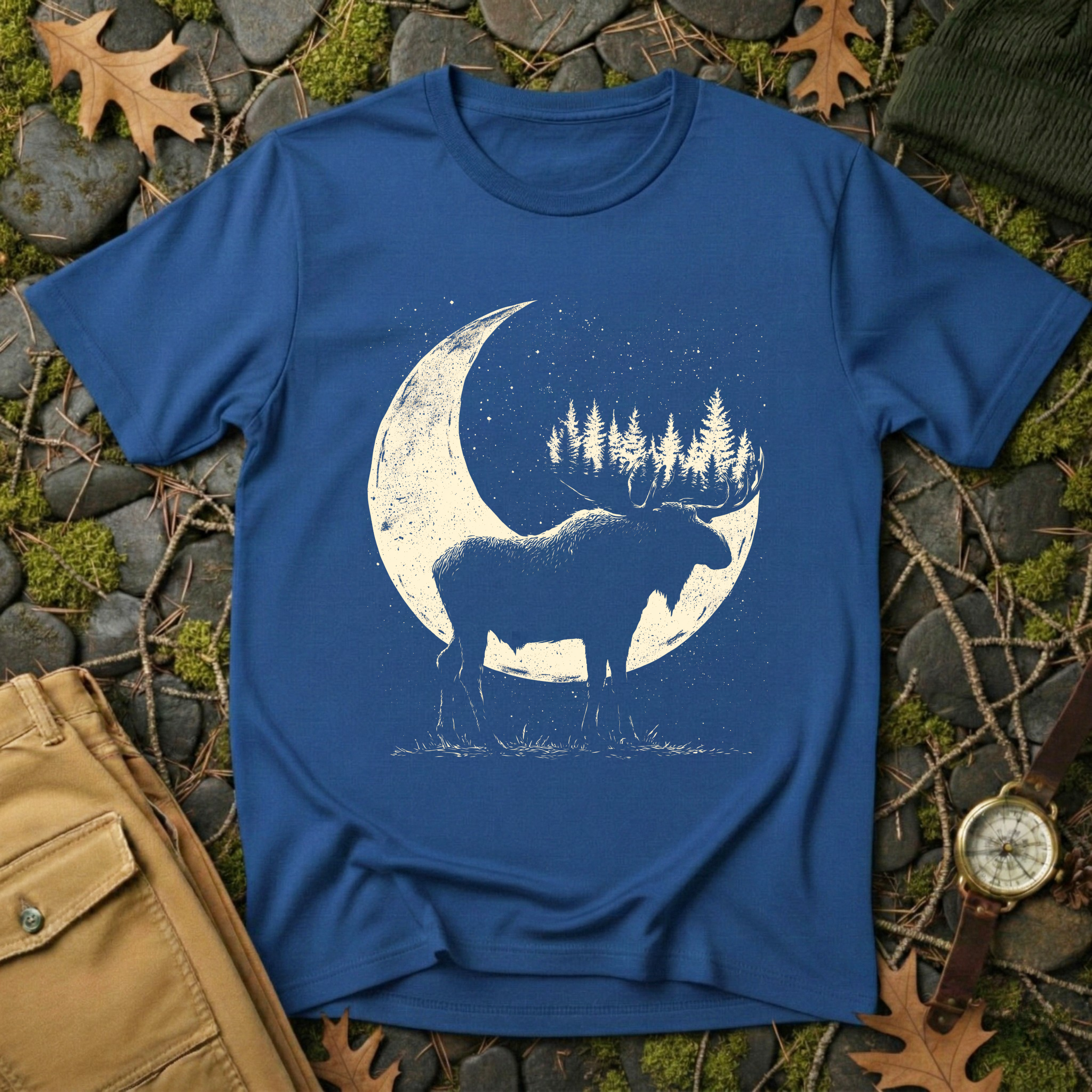 Moonlight Moose T-Shirt