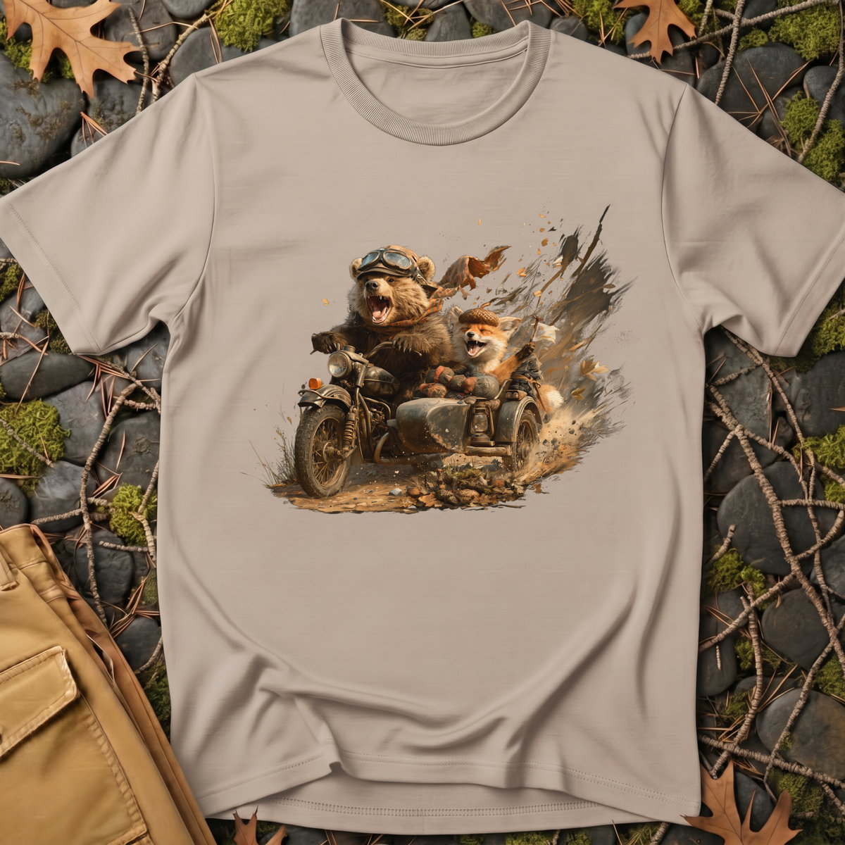 Bear & Fox Sidecar T-Shirt