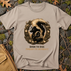 Born to Hike Skunk T-Shirt