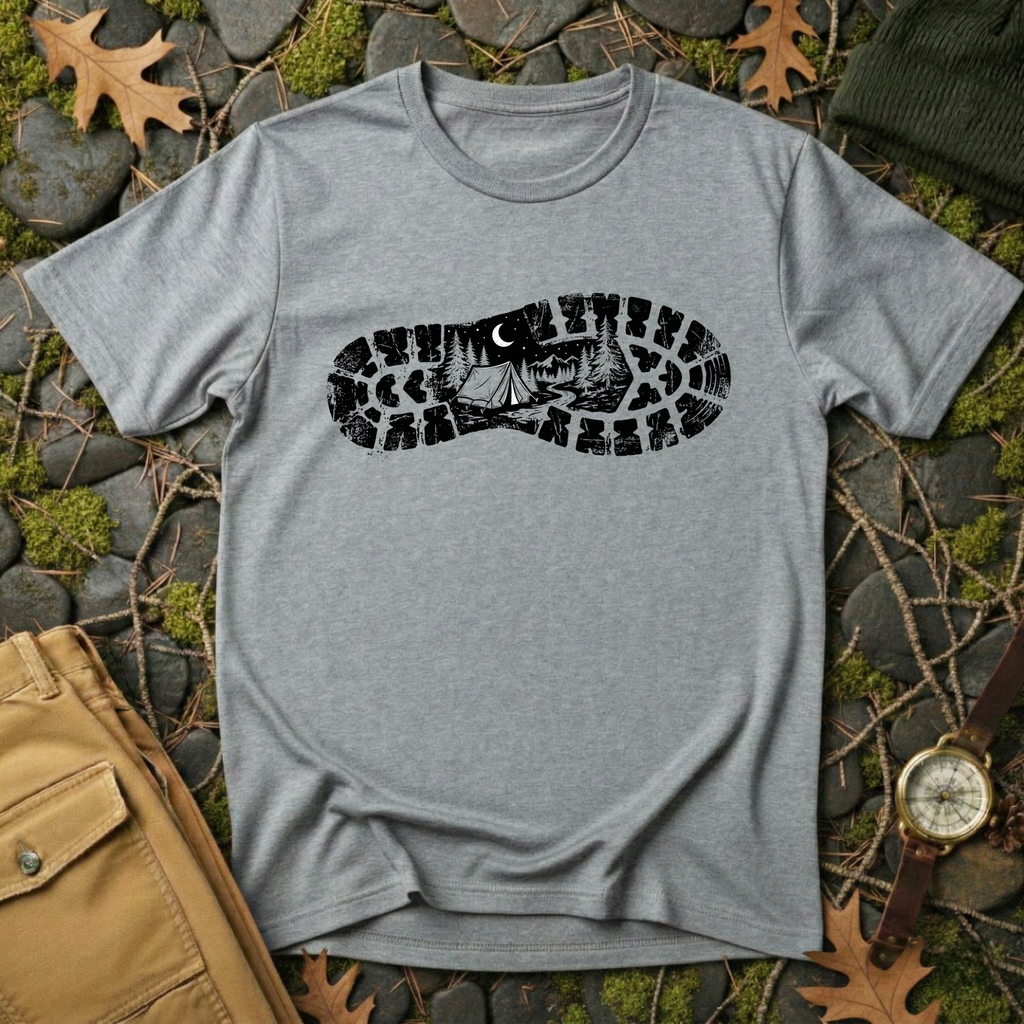 Trail Print T-Shirt