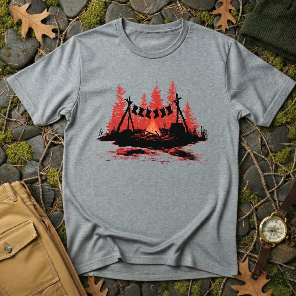 Campfire Christmas T-Shirt