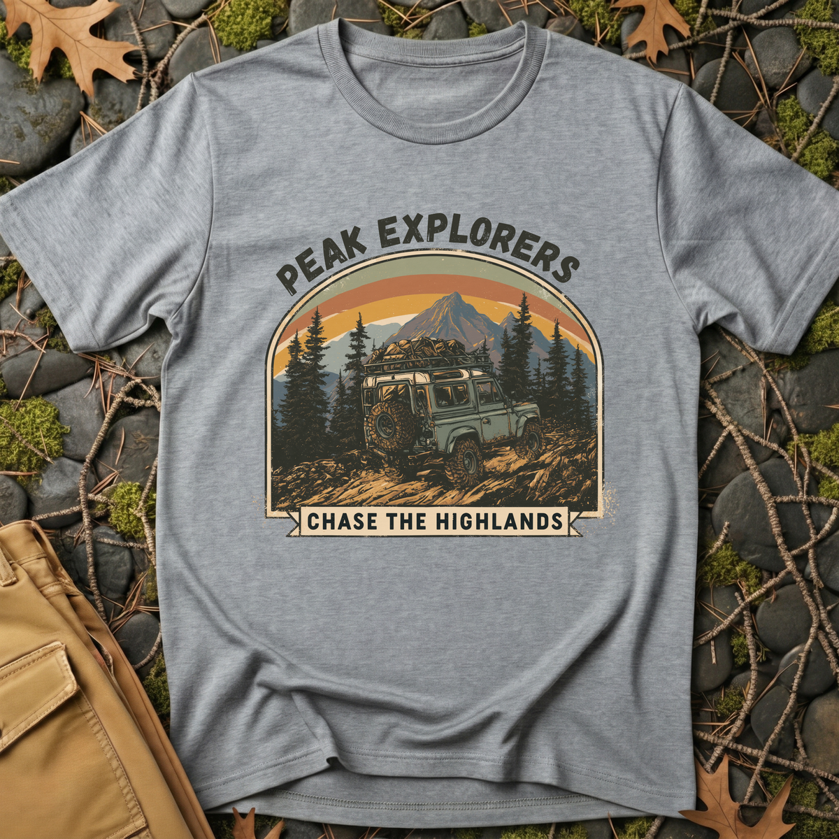 Peak Explorers Land Rover T-Shirt