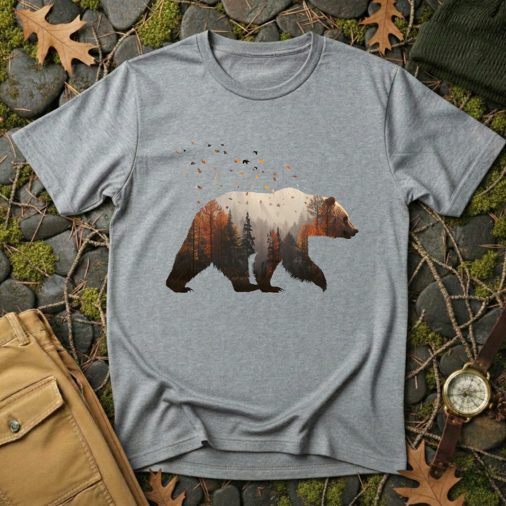 Autumn Breeze Bear T-Shirt