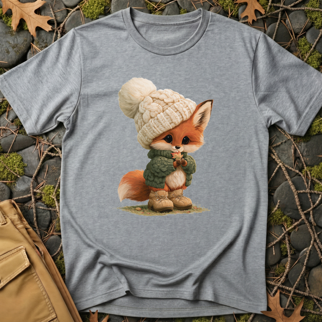 Cozy Autumn Fox T-Shirt