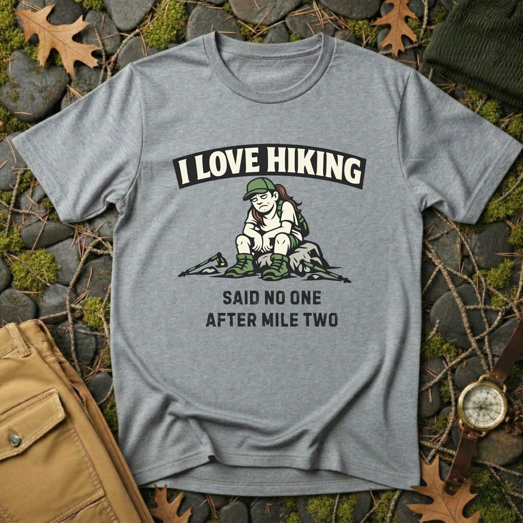 Female Hate Hiking T-Shirt