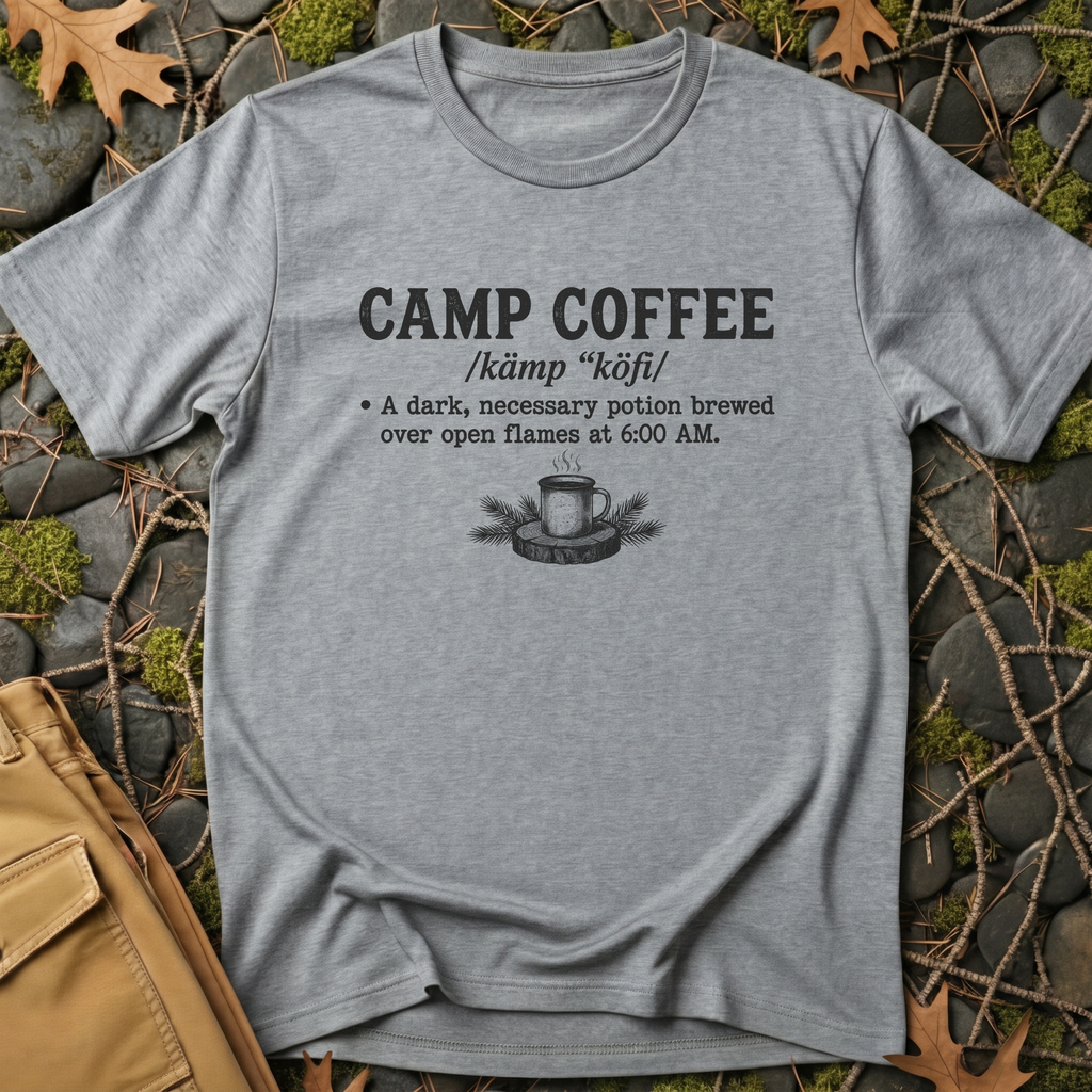 Camp Coffee Definition T-Shirt