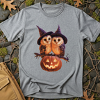Barn Owls & Pumpkin T-Shirt