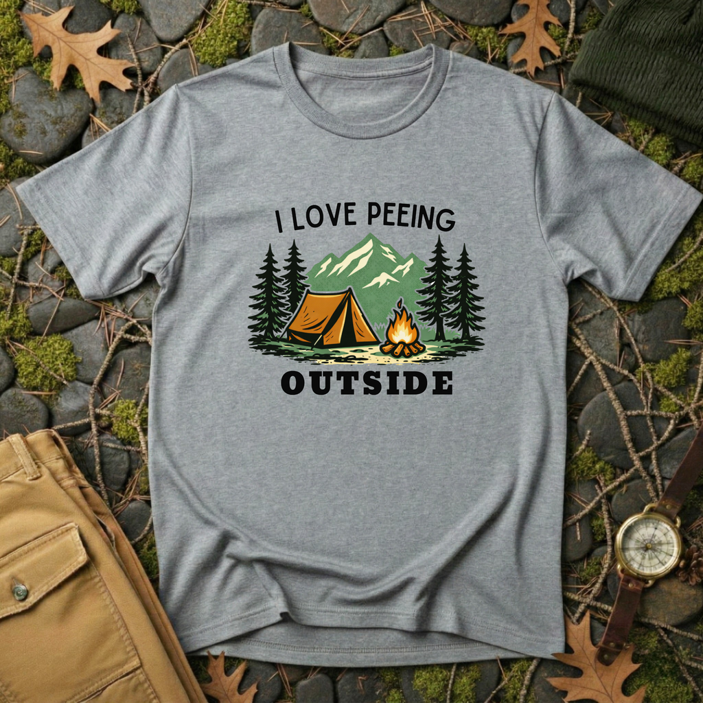 I love Peeing Outside T-Shirt