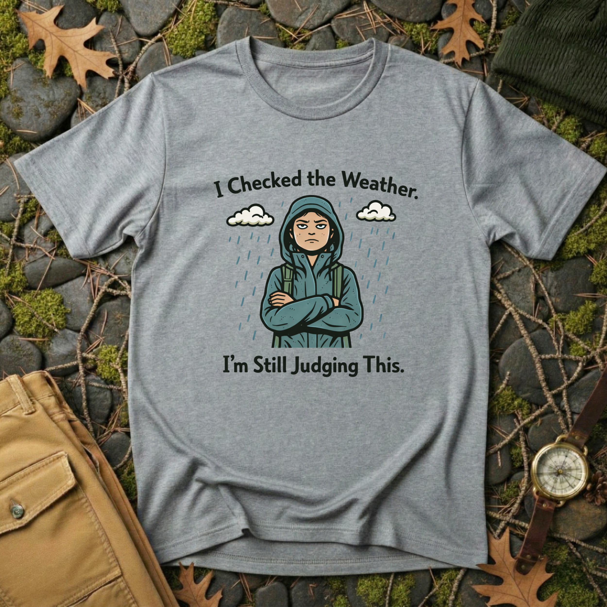 Check Weather T-Shirt