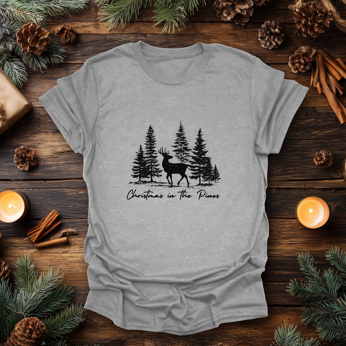 Christmas in the Pines T-Shirt