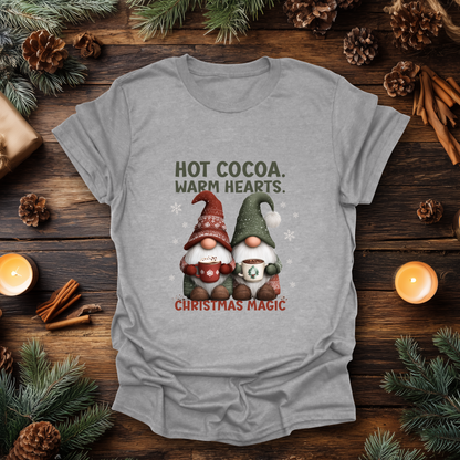 Hot Cocoa Christmas Gnome T-Shirt