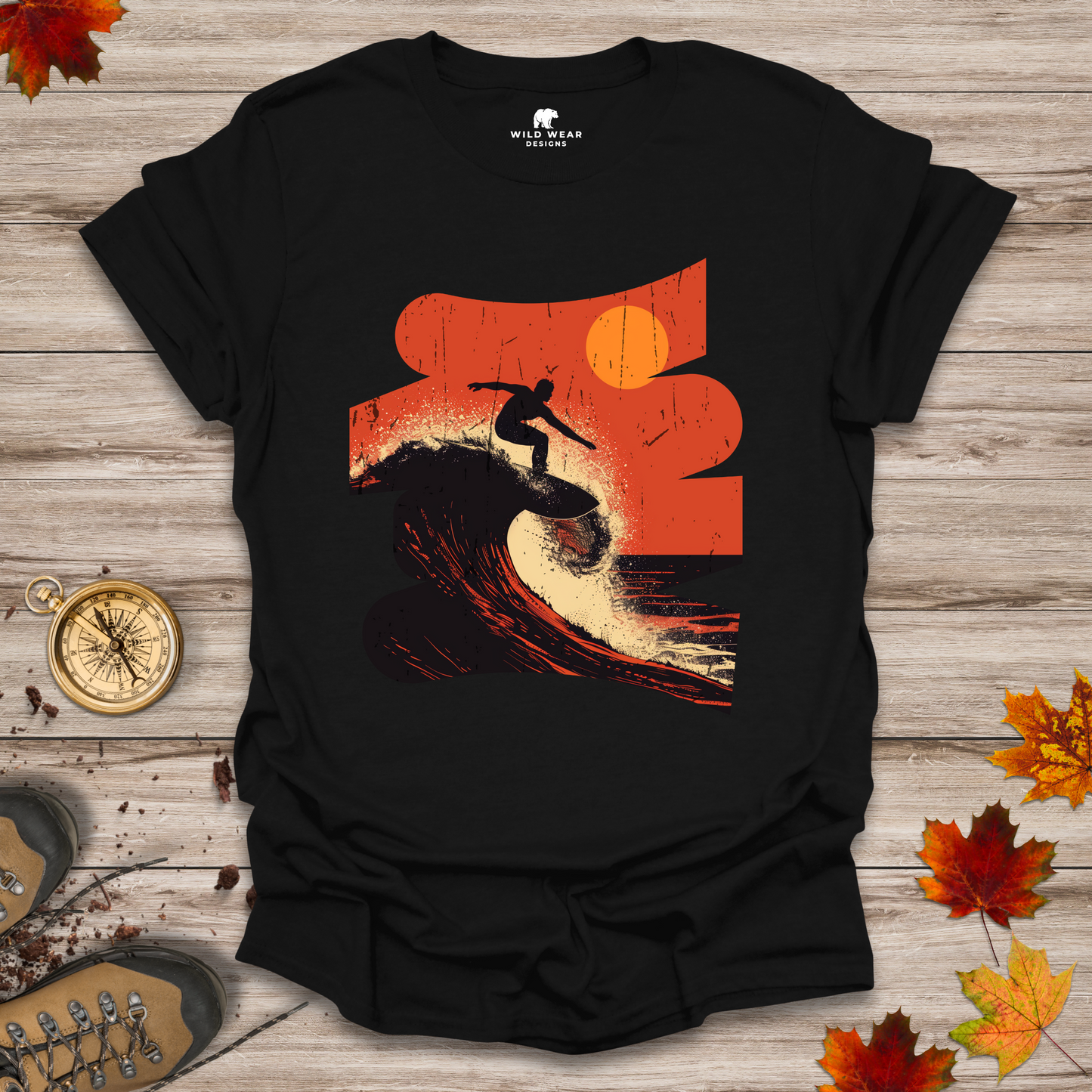 Waves Before Babes T-Shirt