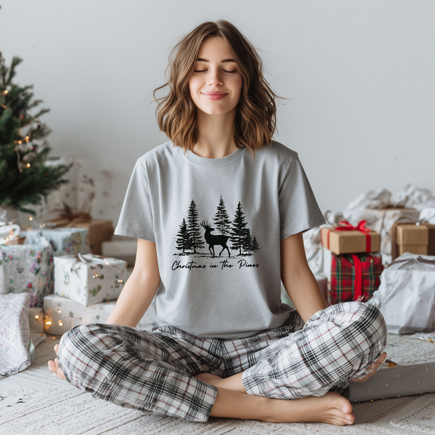 Christmas in the Pines T-Shirt