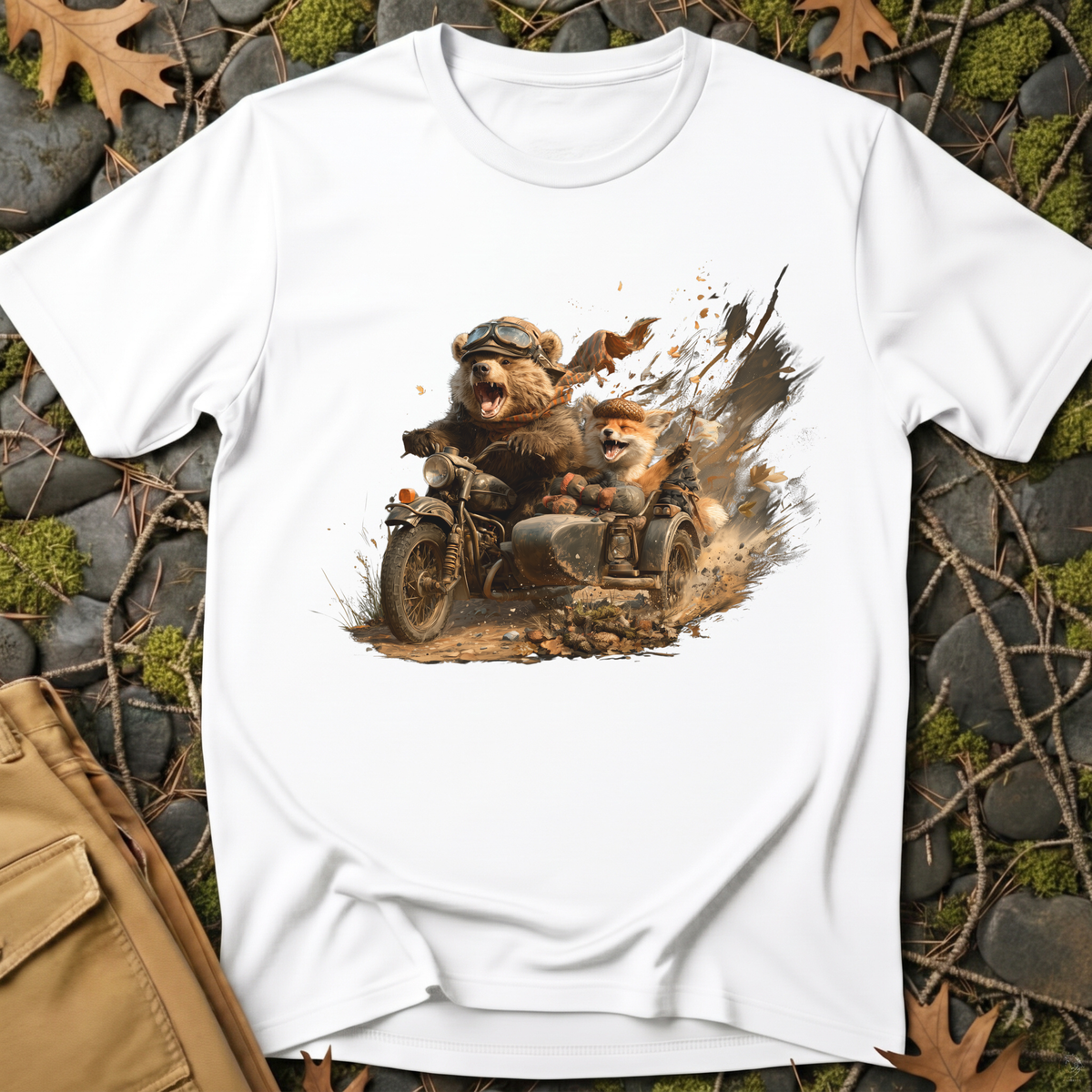 Bear & Fox Sidecar T-Shirt
