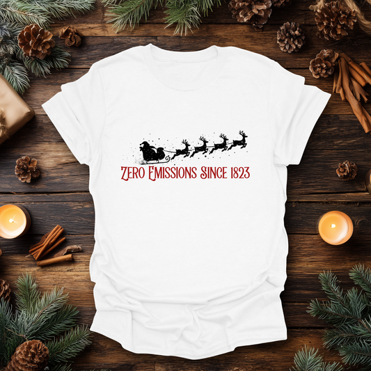 Reindeer Powered Christmas T-Shirt
