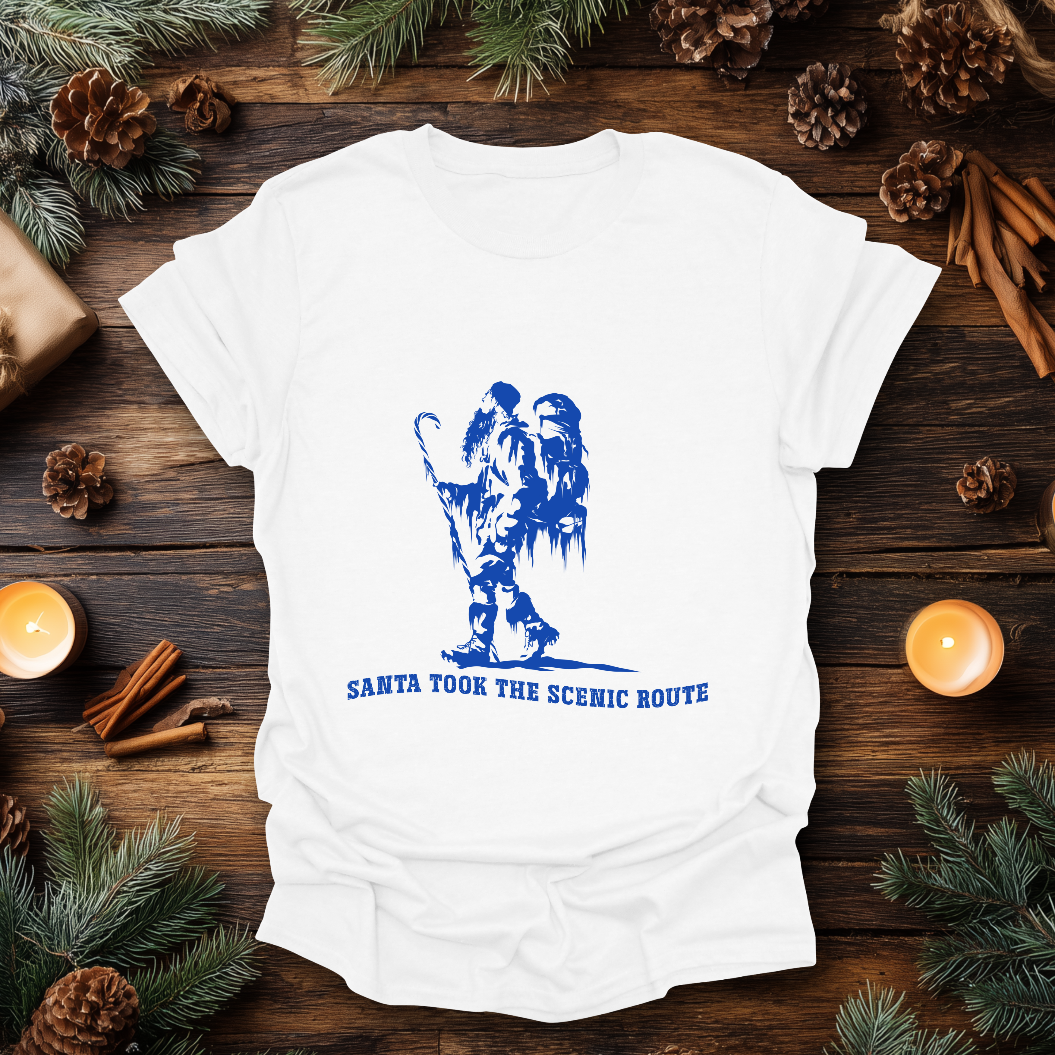 Santa Took the Scenic Route T-Shirt