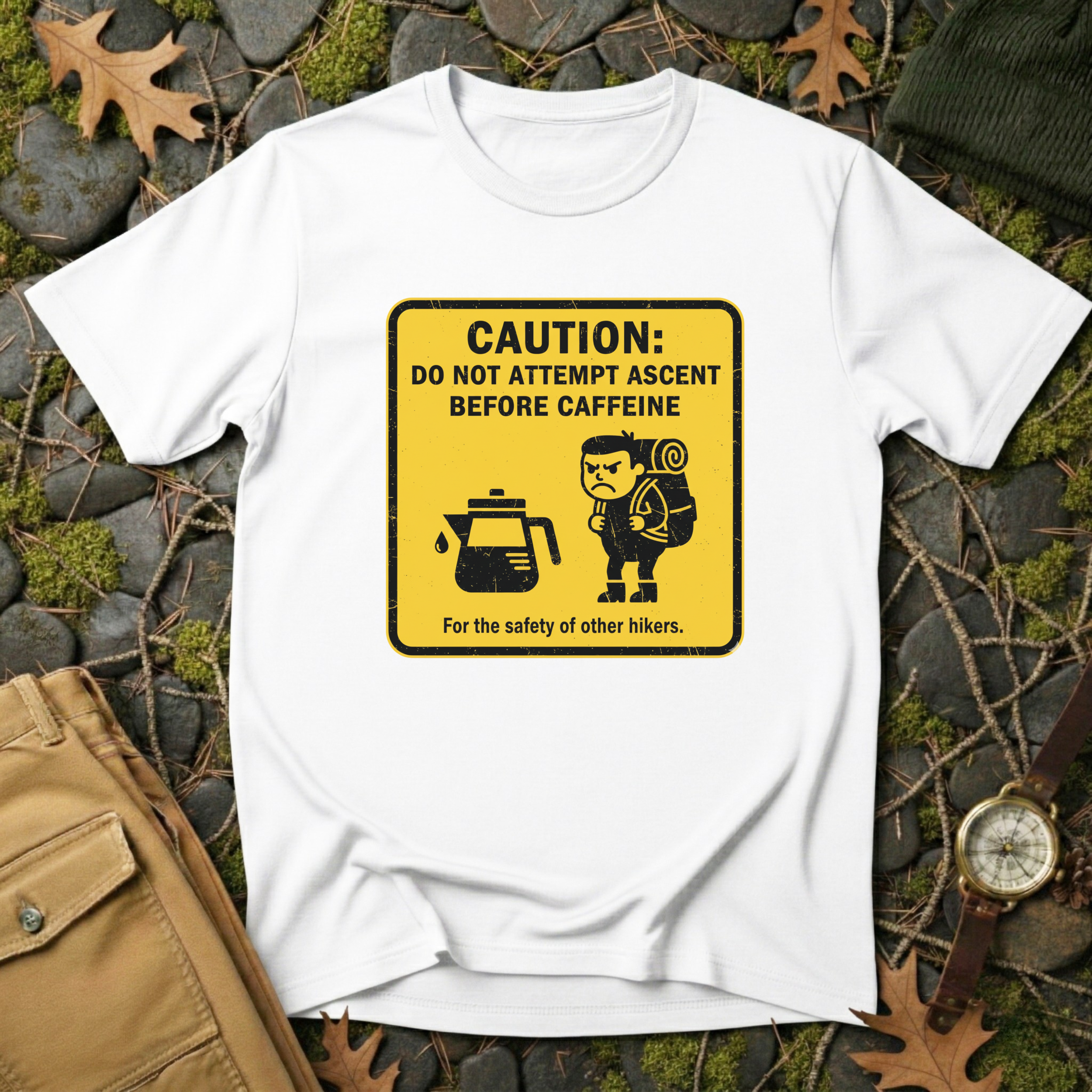 Caution Caffeine T-Shirt