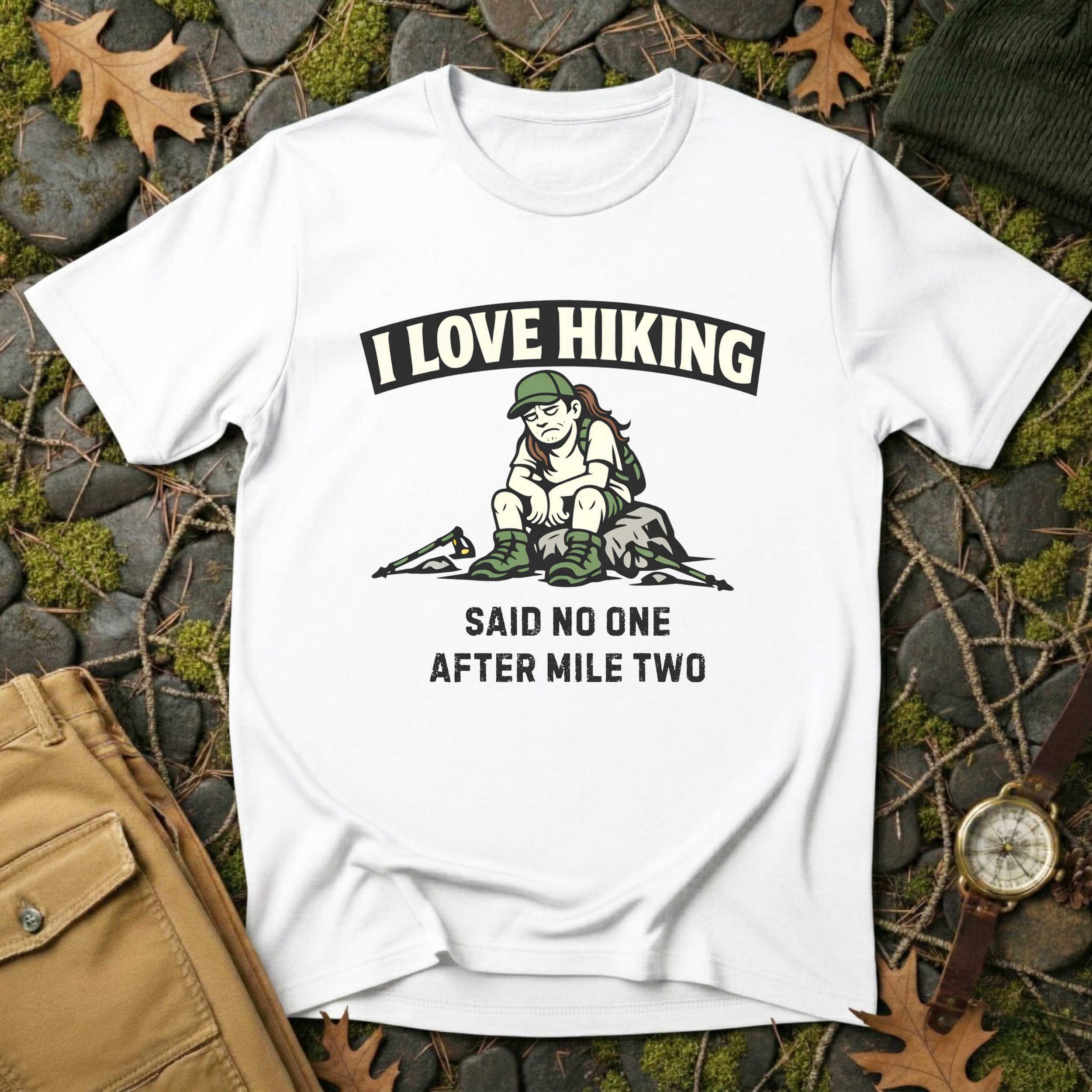 Female Hate Hiking T-Shirt