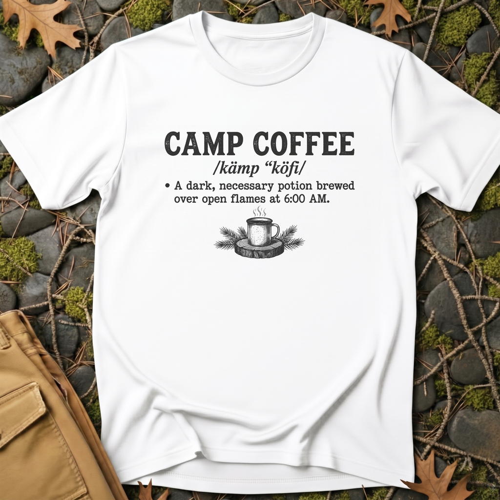 Camp Coffee Definition T-Shirt