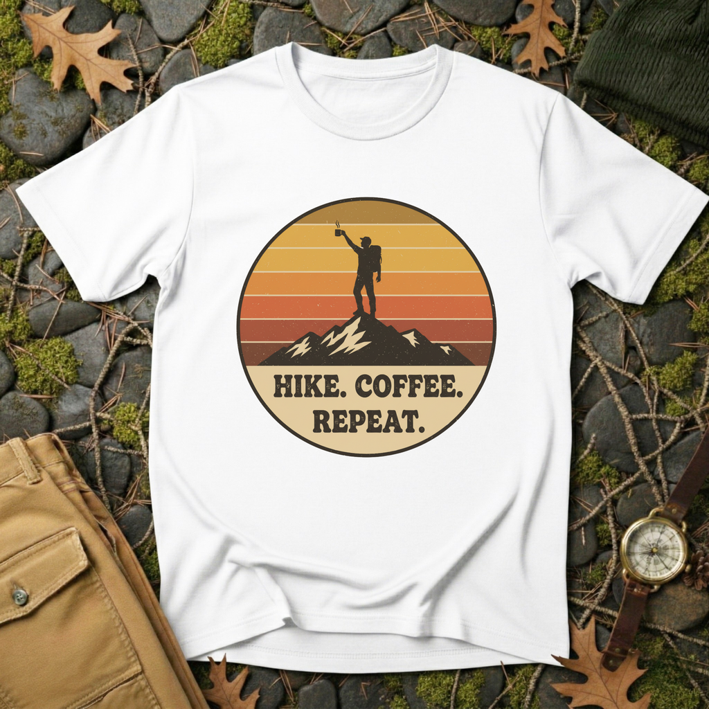 Hike Coffee Repeat T-Shirt