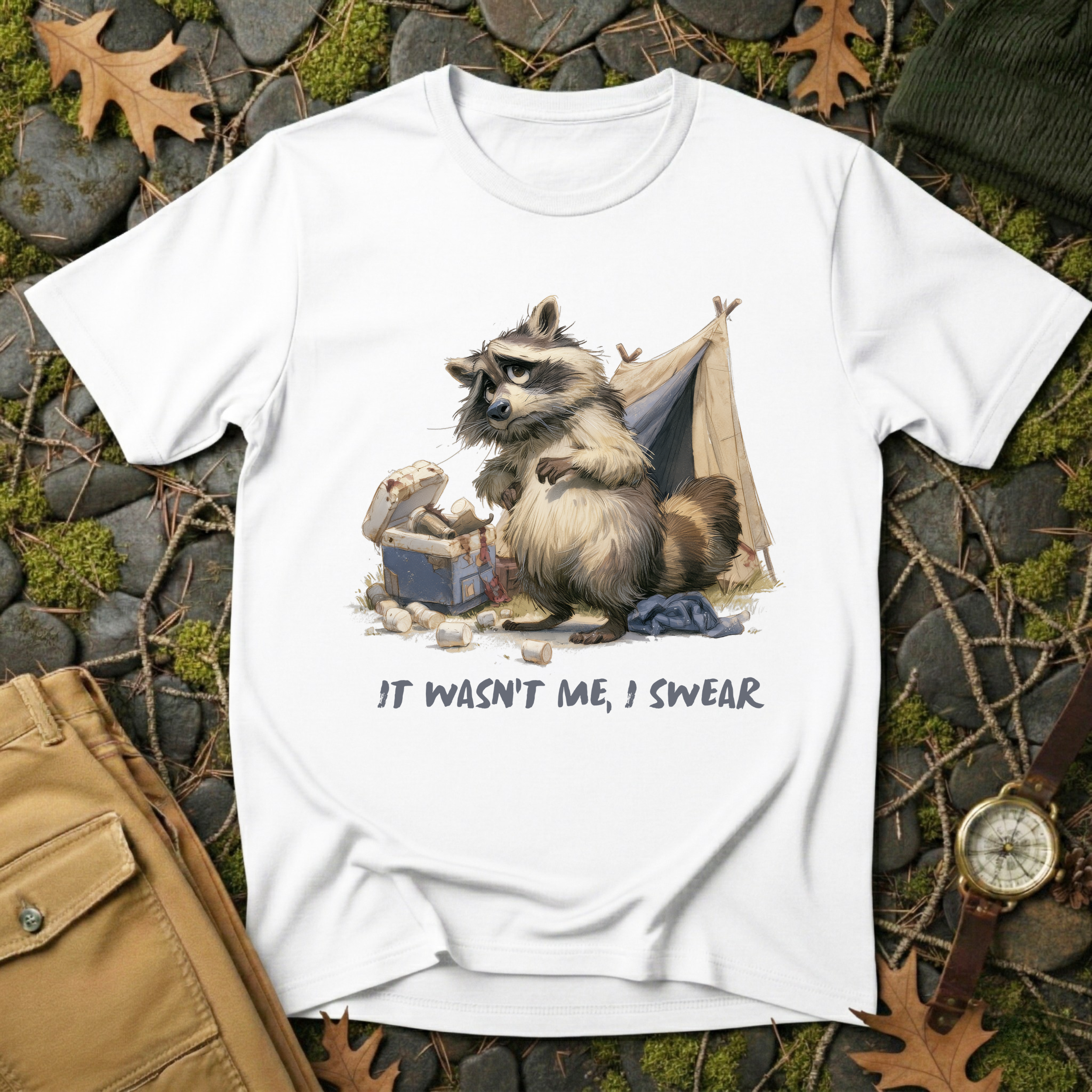 Swear Raccoon T-Shirt