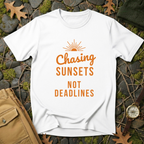 Chasing Sunsets, Not Deadlines T-Shirt